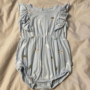 Kyte Baby Blue Bunny Bubble Romper
